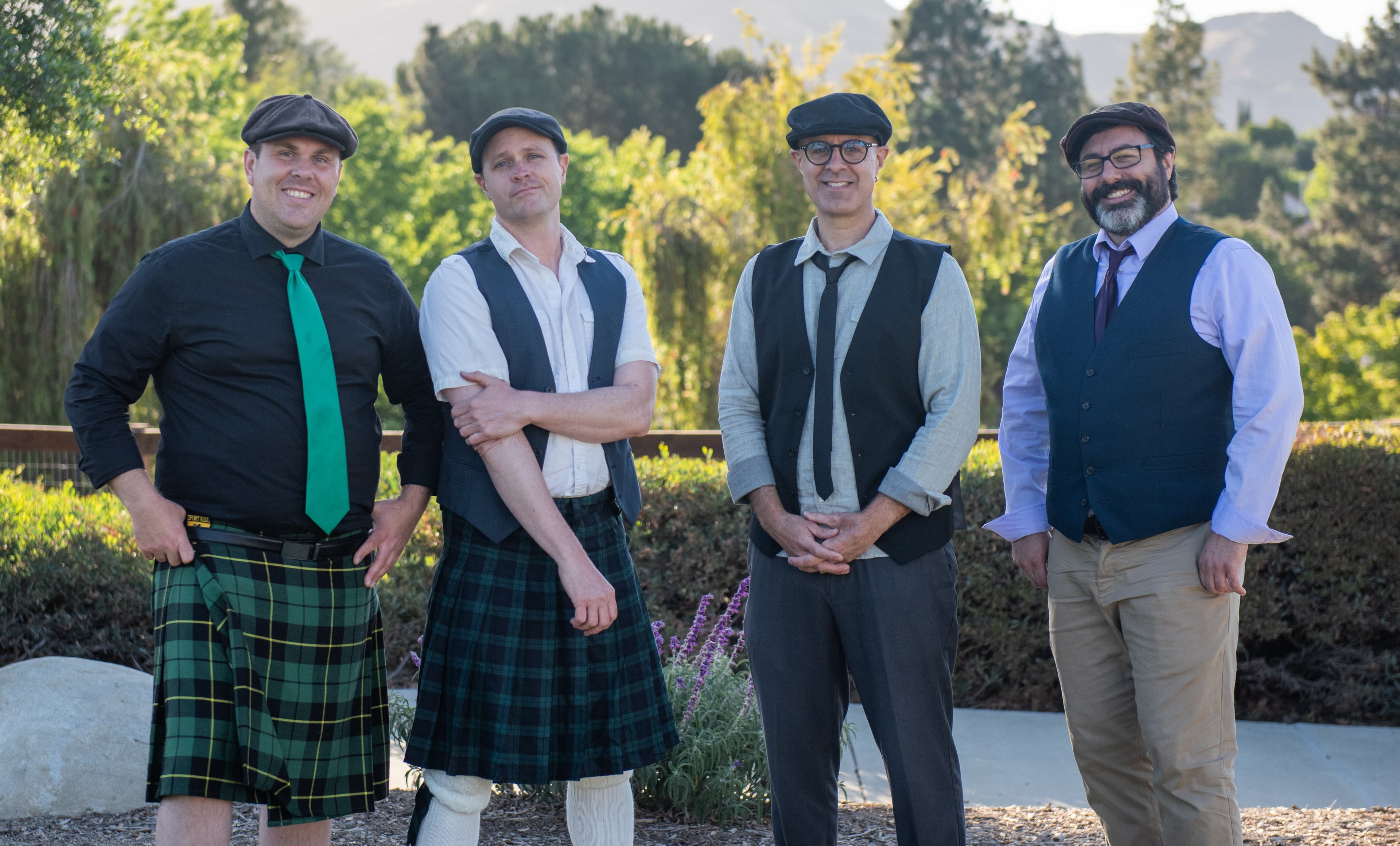 a nice photo of the men of Alehouse Fire
